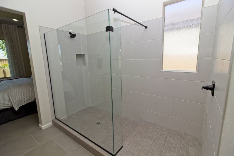 Stylish Shower with Glass Doors